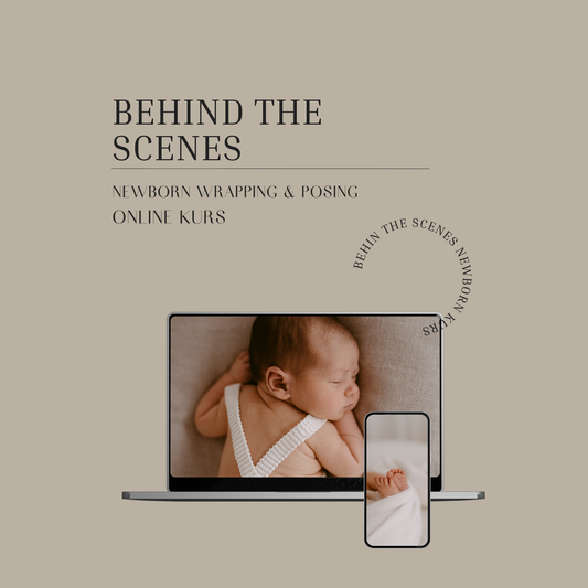 Behind the Scenes - Newborn Wrapping & Posing Online Kurs