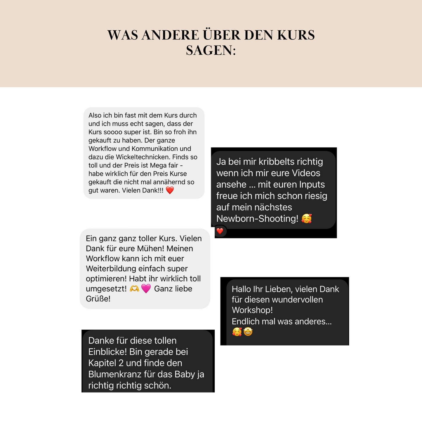 Behind the Scenes - Newborn Wrapping & Posing Online Kurs