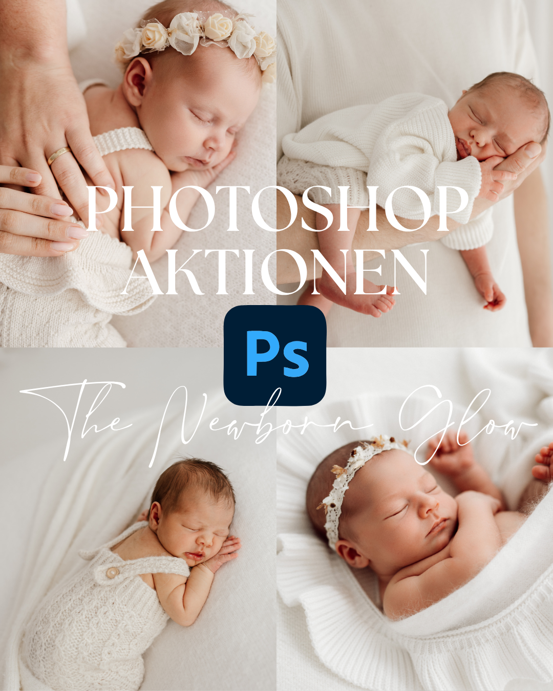 Photoshop Aktionen - THE NEWBORN GLOW